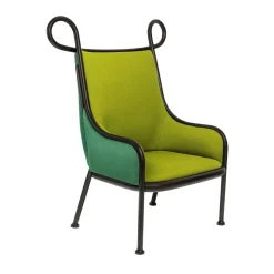 Sedia da salotto Mickey Green di India Mahdavi
