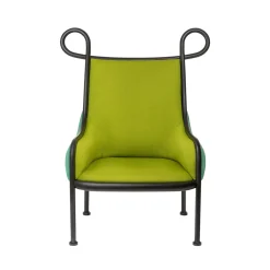 Sedia da salotto Mickey Green di India Mahdavi