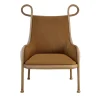 Sedia da salotto Mickey Natural di India Mahdavi