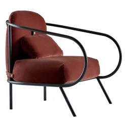 Sedia da salotto Minima Warm Rust by Denis Guidone