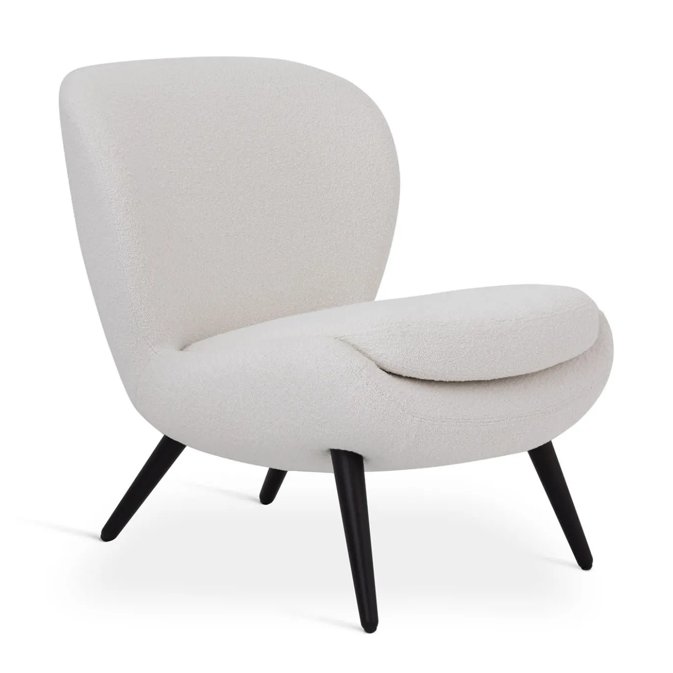 Sedia da salotto Niels White