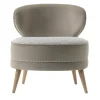 Sedia da salotto Perugia Taupe