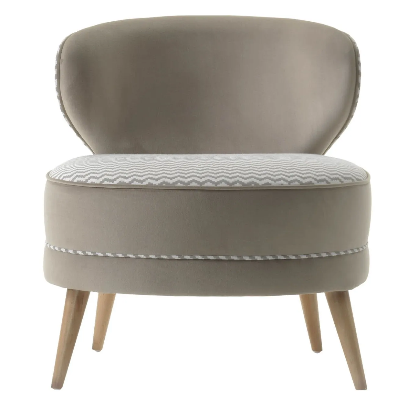 Sedia da salotto Perugia Taupe