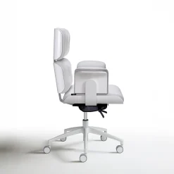 Sedia da ufficio girevole Armadillo/2 bianca
