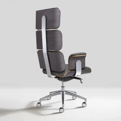 Sedia da ufficio girevole Armadillo/1 grigio scuro