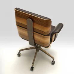 Sedia da ufficio girevole Armadillo/2 marrone