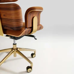 Sedia da ufficio girevole Armadillo/2 Ruggine