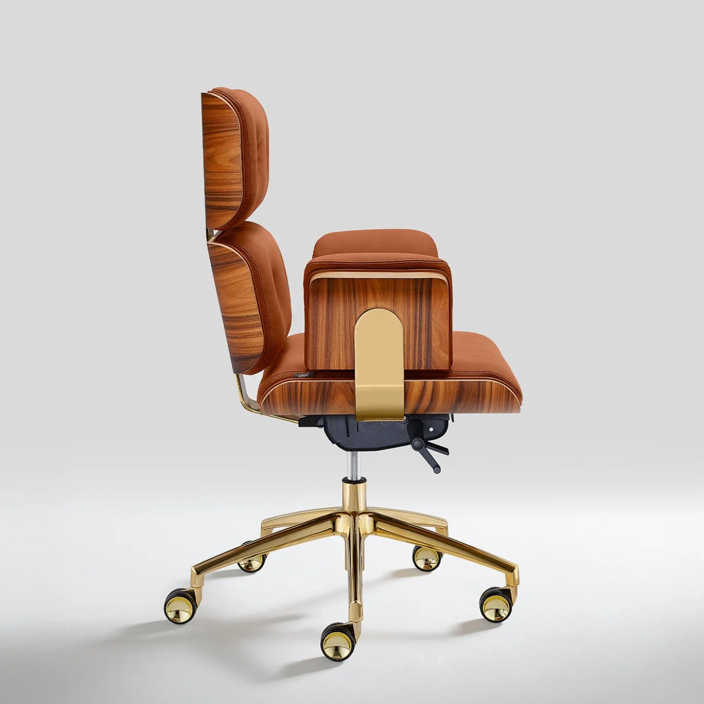 Sedia da ufficio girevole Armadillo/2 Ruggine