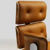 Sedia da ufficio girevole Armadillo/2 terracotta