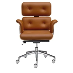 Sedia da ufficio girevole Armadillo/2 terracotta