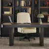 Sedia da ufficio girevole crema della collezione Studio Privè
