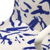 Sedia da ufficio L-Air imbottita bianca e blu