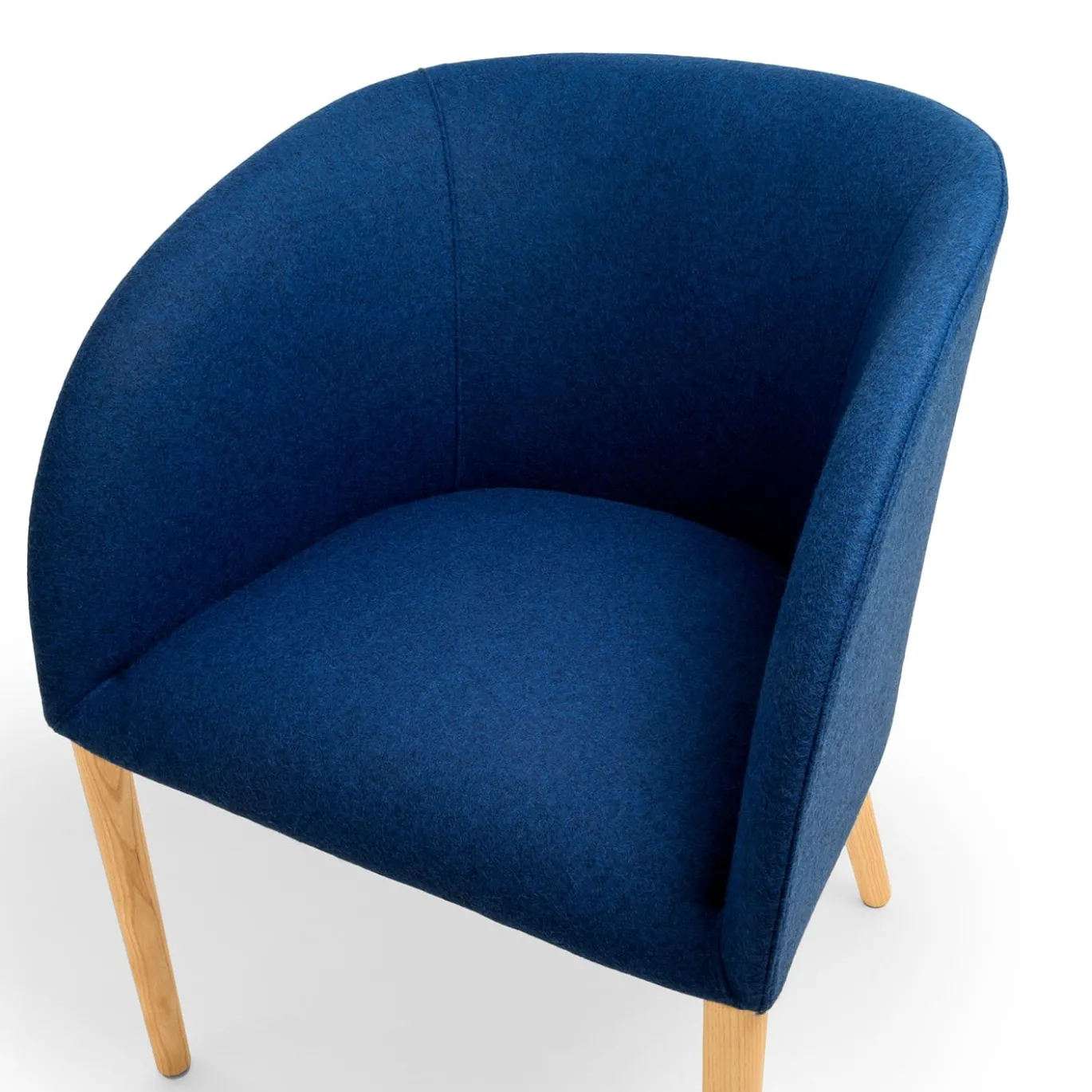 SEDIA DA VISITA MILLY BLUE di Basaglia + Rota Nodari
