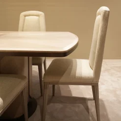 Sedia Denice grigio e beige