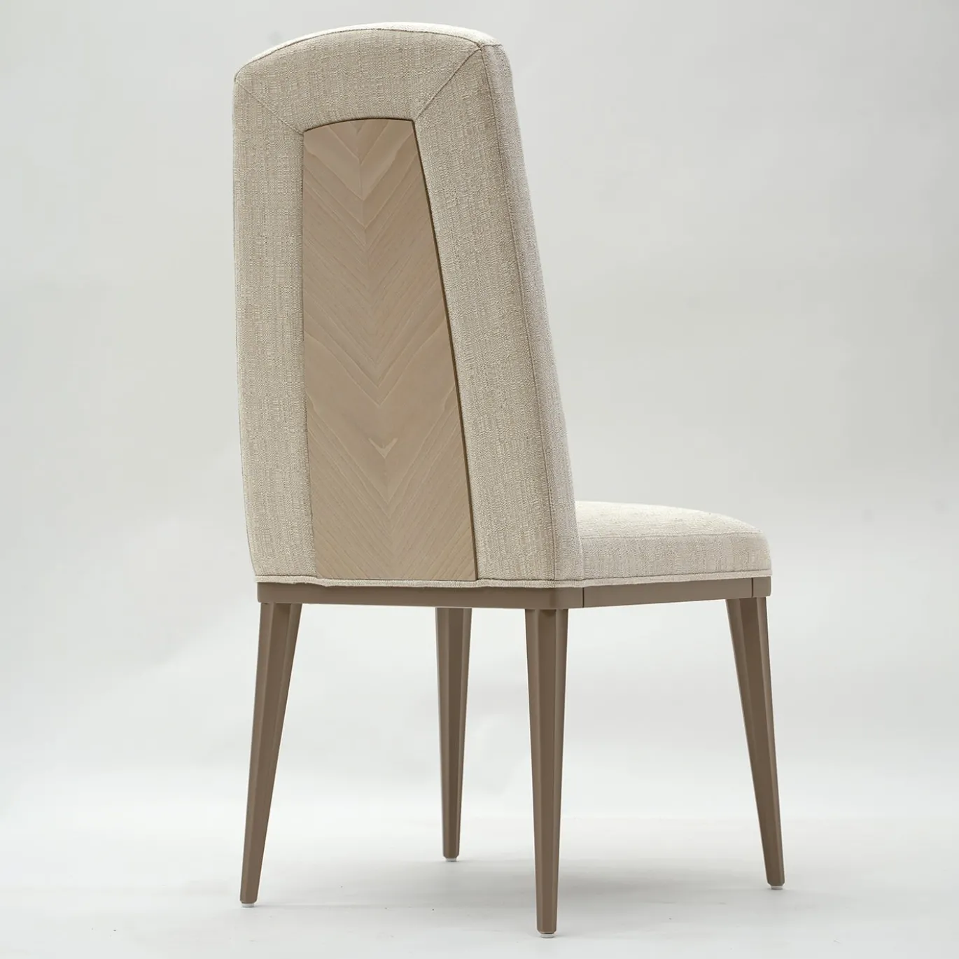 Sedia Denice grigio e beige