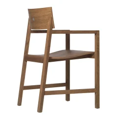 Sedia Director in legno di rovere di Mario Prandina