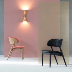 Sedia Duna Pink di Balutto Associati