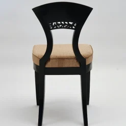 Sedia Eclectica Georg-Ludwig con finitura ebano