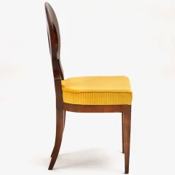 Sedia Eclectica Johann-Friedrich con finitura Noce