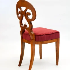 Sedia Eclectica Maria-Theresia con finitura noce