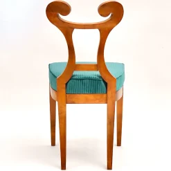 Sedia Eclectica Otto-Karl con finitura noce