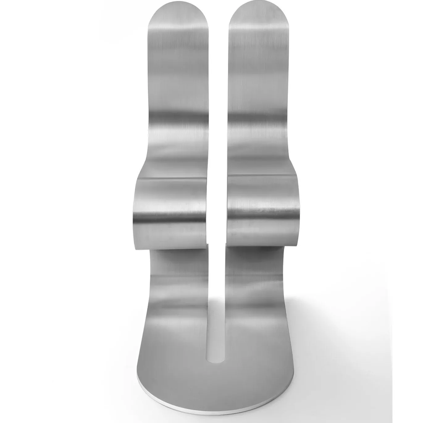 Sedia Fluid Ribbon Silver di Michael D'Amato