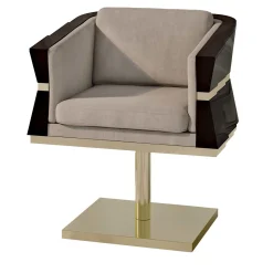 Sedia girevole in legno Temptation