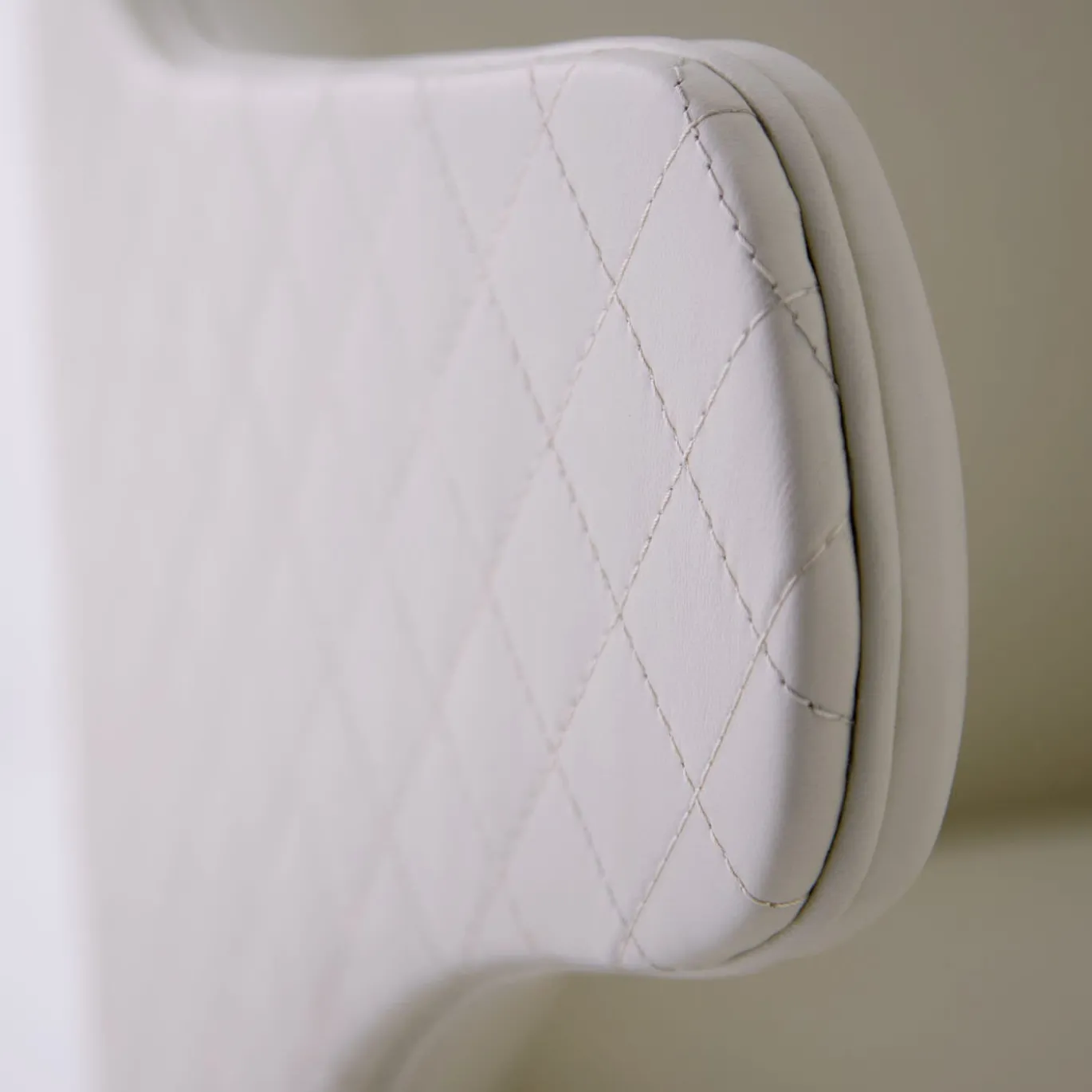 Sedia girevole Soft White