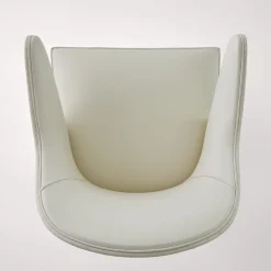 Sedia girevole Soft White