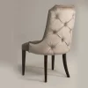 Sedia imbottita Oscar Tufted