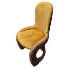 Sedia imbottita Venere Yellow