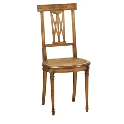 Sedia in faggio stile impero francese