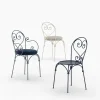 Sedia in ferro battuto blu Inbloom