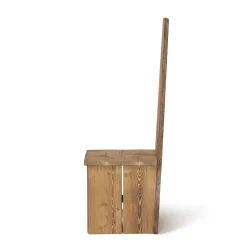 Sedia in legno Trono Silvestre
