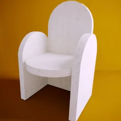 Sedia in Marmo Travertino Portici