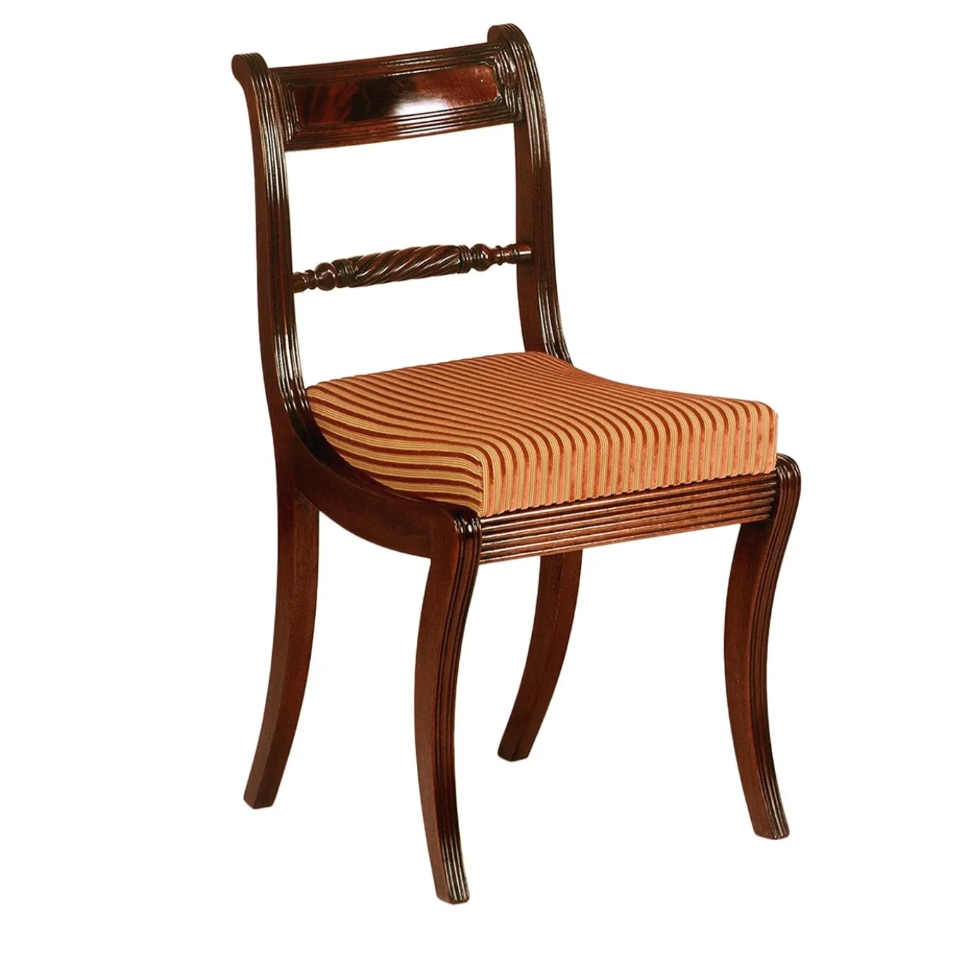 Sedia in mogano in stile Regency