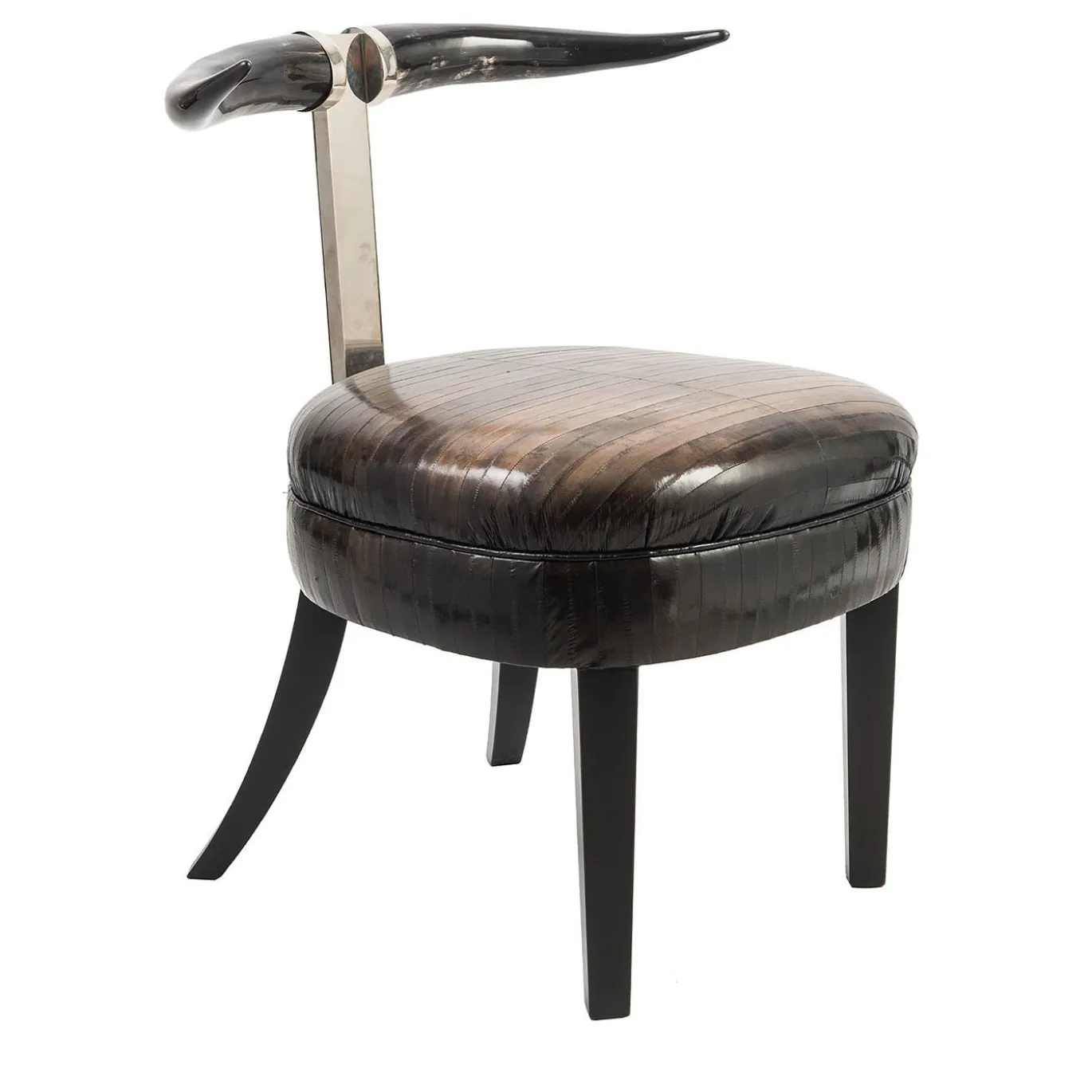 Sedia in pelle Madrid Eel