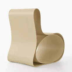 Sedia Interno/Esterno Oro Doppia Curvatura