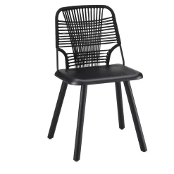 Sedia Jackie Black di Emilio Nanni