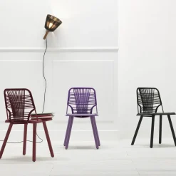 Sedia Jackie Black di Emilio Nanni