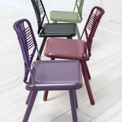 Sedia Jackie Purple di Emilio Nanni