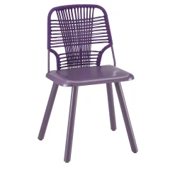 Sedia Jackie Purple di Emilio Nanni