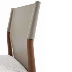 Sedia Ledermann in Pelle Beige