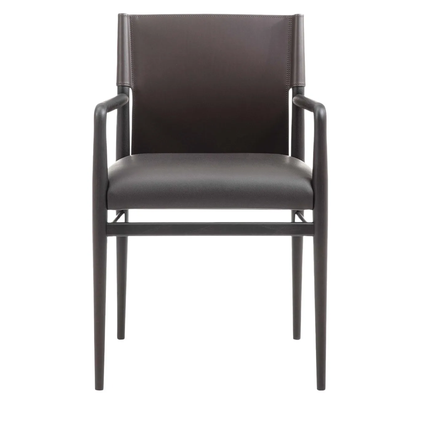 Sedia Ledermann in Pelle Marrone