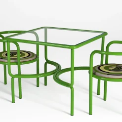 Sedia Locus Solus Green di Gae Aulenti