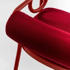 Sedia Loop Red di India Mahdavi