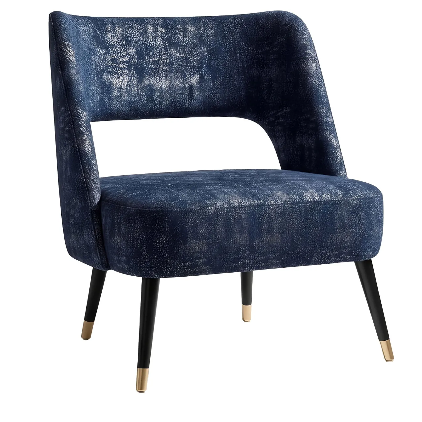 Sedia Lounge Capri blu
