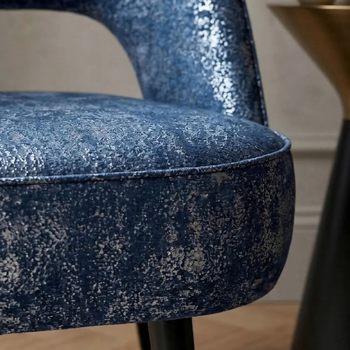 Sedia Lounge Capri blu