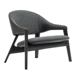 Sedia Lounge Egle ED/50 069 in Frassino Grigio
