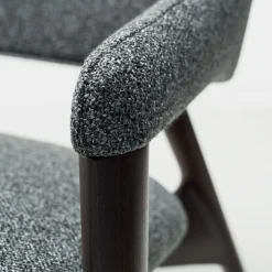 Sedia Lounge Egle ED/50 069 in Frassino Grigio